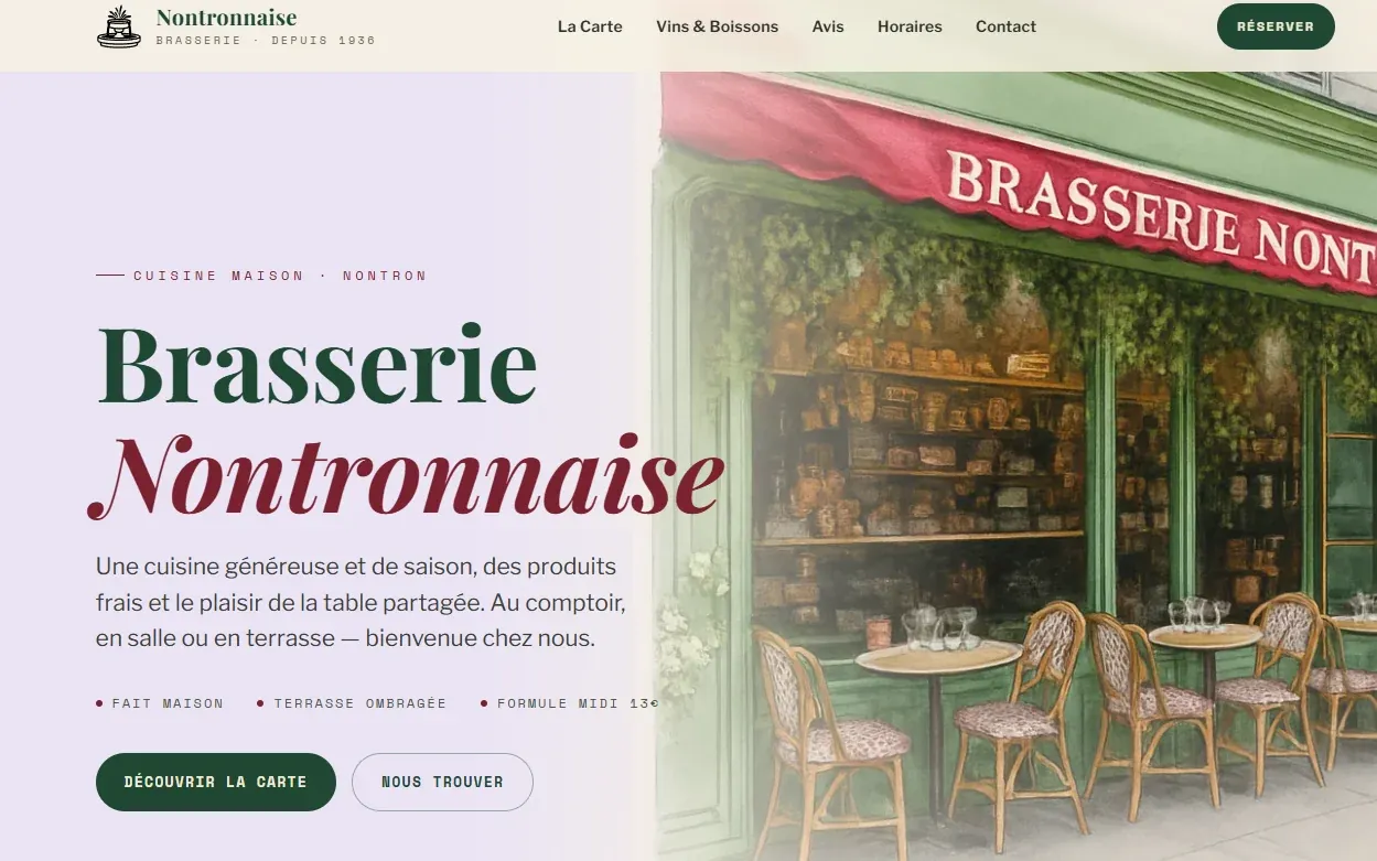 Site Brasserie Nontronnaise
